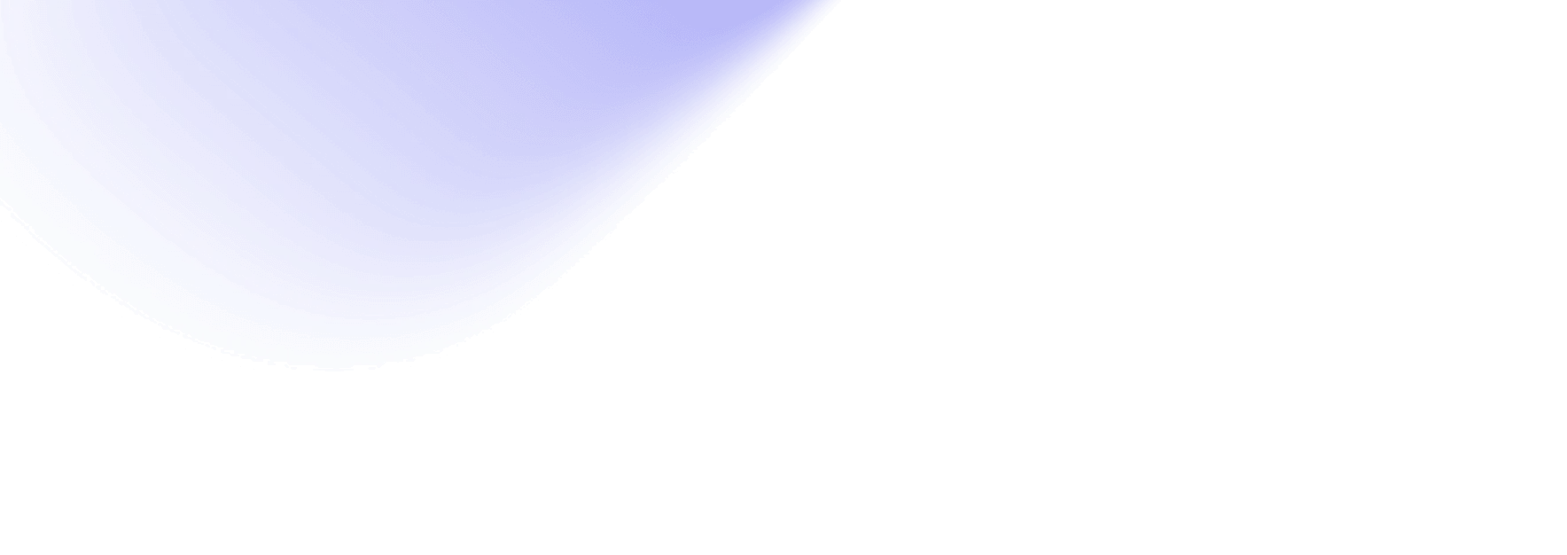 Glow top-left