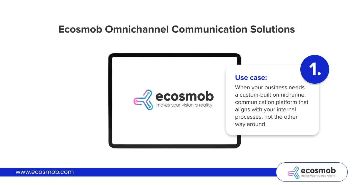 Ecosmob Omnichannel Communication Solutions