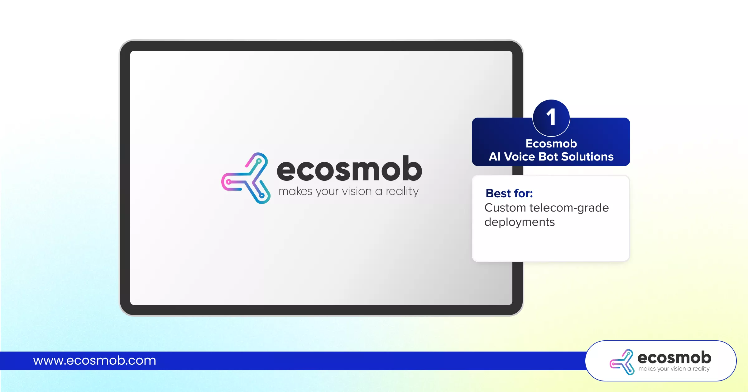 Ecosmob AI Voice Bot Solutions